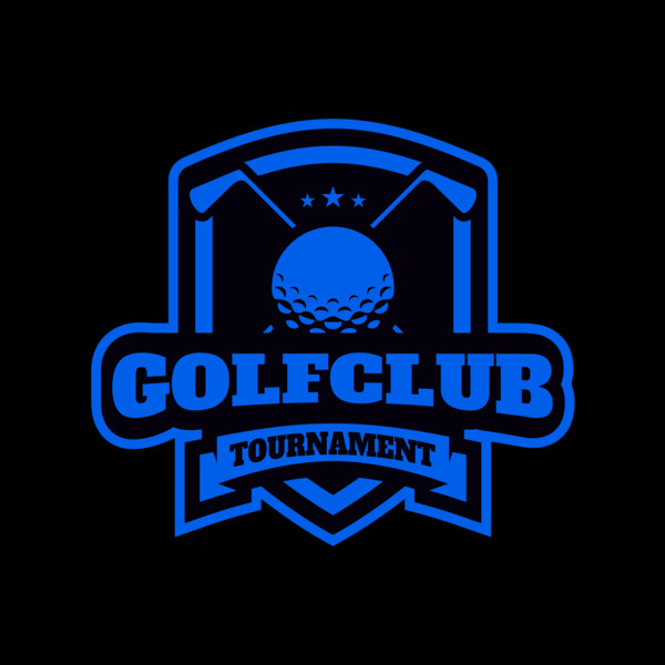 Golf Club Tournament logo template 03 Thumbnail