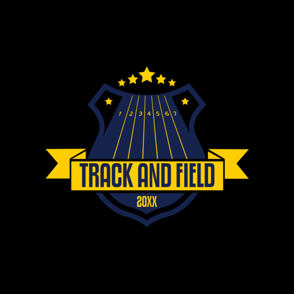 Track & Field Team Logo 06 Thumbnail